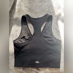 ALO size M sports bra top black
